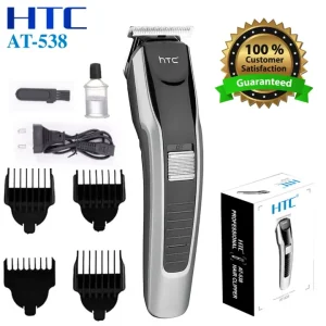 HTC AT-538 Rechargeable Beard & Hair Trimmer for Men